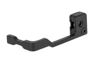 The Guntec USA Extended AR15 bolt release features an ambidextrous design and attaches directly to Mil-Spec bolt catches